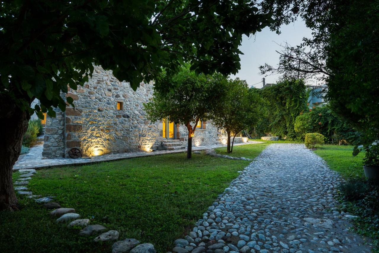 Muazzo Creta Stone House, Nature Escape With Pool, By Thinkvilla Pigí Exterior foto