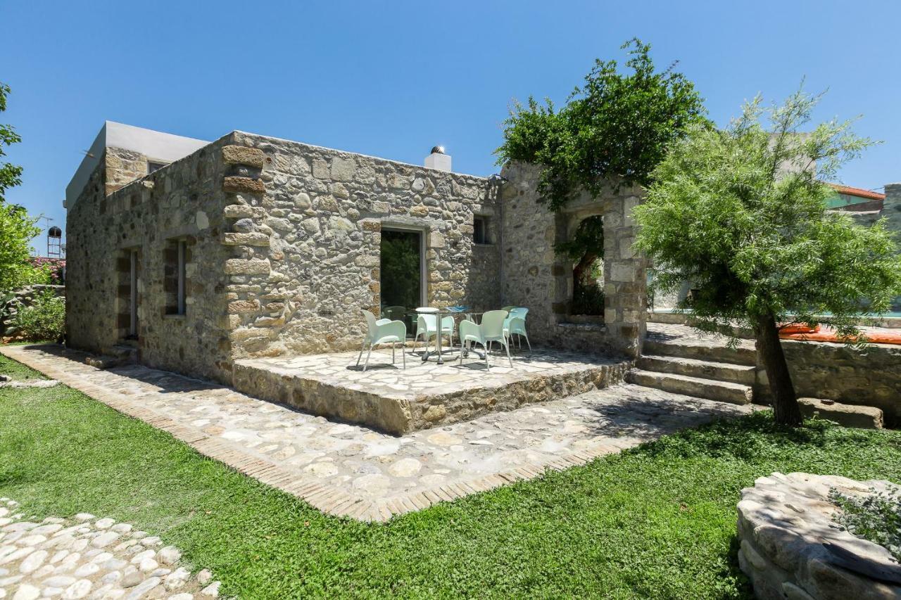 Muazzo Creta Stone House, Nature Escape With Pool, By Thinkvilla Pigí Exterior foto